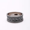 Celtic Weave Silver Band Ring 3