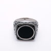 Midnight Heritage 925 Silver Men's Ring 4