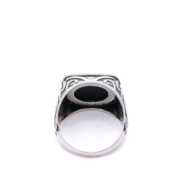 Midnight Heritage 925 Silver Men's Ring 5