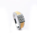 Golden Crest CZ 925 Silver Ring