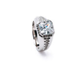 Imperial Princess CZ 925 Silver Men's Ring
