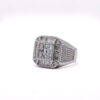 Monarch Luxe Cluster 925 Silver Men's Ring 1