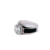 Noir Elite CZ 925 Silver Men's Ring 3