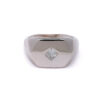 Royal Signet CZ 925 Silver Ring 2
