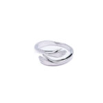 Eternal Embrace Open Ring Silver Ring