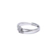 Silver Blossom Crystal Ring 3