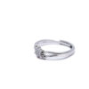 Silver Blossom Crystal Ring 5