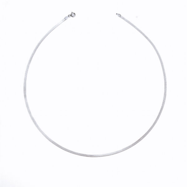 Flat Wheat Chain Necklace