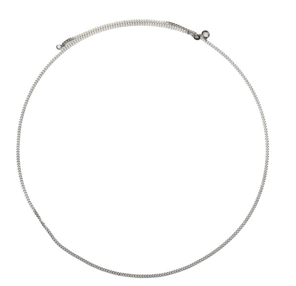 Silver Classic Curb Chain
