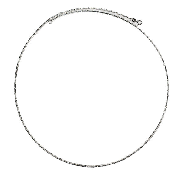 Delicate Long Box Chain Necklace