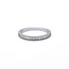 Luna Baguette Eternity 925 Silver Ring 1
