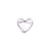 Open Heart Love Silver Ring 1