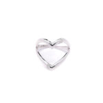 Open Heart Love Silver Ring 1