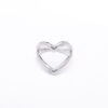 Open Heart Love Silver Ring 3