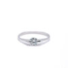Silver Classic Solitaire Ring 4