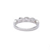 Silver Infinity Twist Ring 2